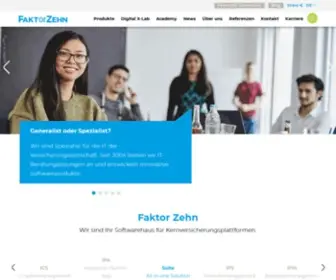 Faktorzehn.com(Faktorzehn) Screenshot