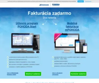 Fakturacia-Zadarmo.sk(Fakturácia zadarmo) Screenshot