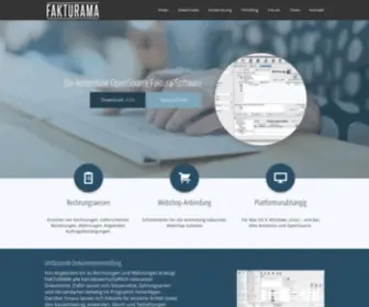 Fakturama.info(Kostenlose Faktura) Screenshot