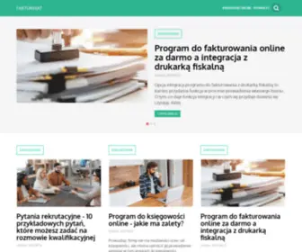 Fakturavat.org.pl(źródło wiedzy księgowej i podatkowej) Screenshot