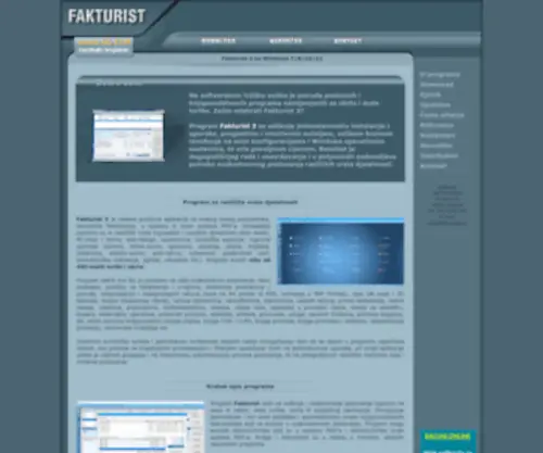 Fakturist.com(Knjigovodstveni program za maloprodaju) Screenshot