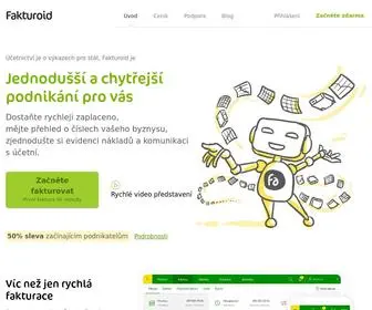 Fakturoid.cz(Online fakturace udělaná jednoduše správně) Screenshot