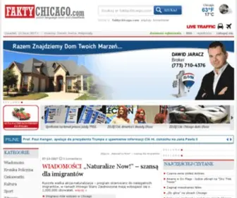 Faktychicago.com(Portal Informacyjny Chicago) Screenshot