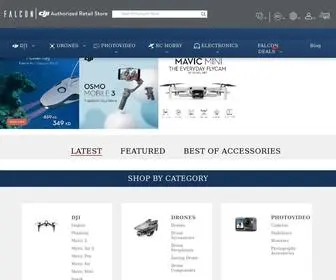 Falcon.com.kw(DJI Authorized Retail Store) Screenshot