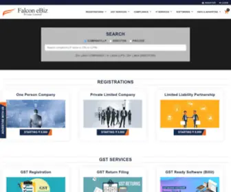Falconebiz.com(Falcon Ebiz Private Limited) Screenshot