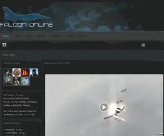Falcon-Online.org(Default Page) Screenshot