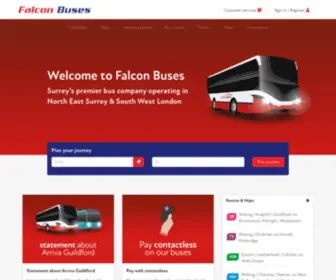 Falconbuses.co.uk(Falcon Bus) Screenshot