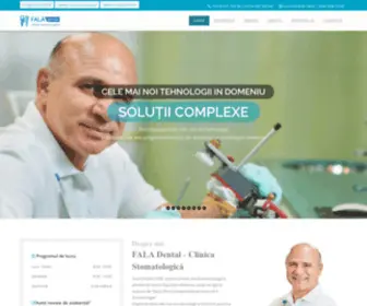 Faladental.com(FALA DENTAL Clinica Stomatologic) Screenshot