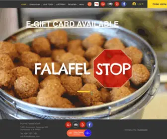 Falafelstop.com(Falafel STOP) Screenshot