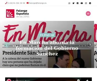 Falange.es(Inicio) Screenshot