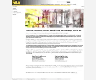 Falatech.com(Fala Technologies) Screenshot