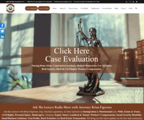 Falaw.us(NY Personal Injury Attorneys) Screenshot