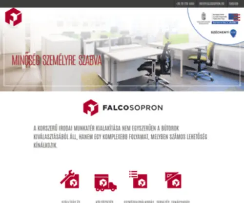 Falcosopron.hu(Irodabútor) Screenshot