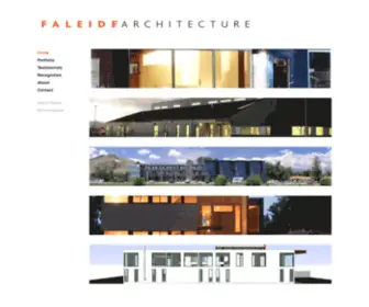 Faleide.com(Faleide Architects) Screenshot