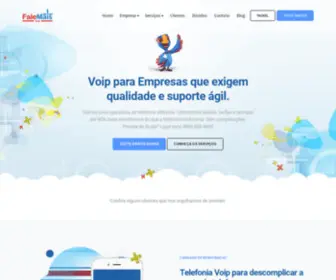 Falemaisvoip.com.br(Voip FaleMais) Screenshot