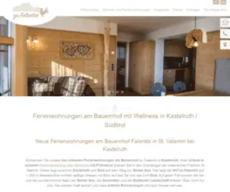 Falentoerhof.com(Südtirol) Screenshot