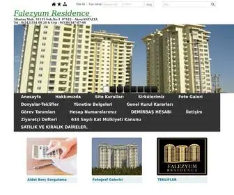 Falezyumresidence.com(FALEZYUM) Screenshot