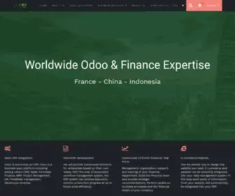 Falinwa.com(Odoo & Financial Expertise) Screenshot