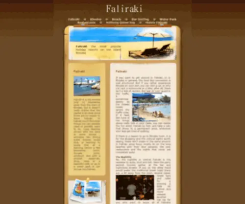 Faliraki.se(Guide to Faliraki) Screenshot