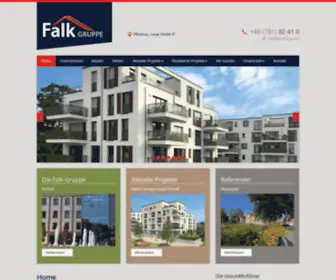 Falk-Immobilien.de(Falk Immobilien) Screenshot