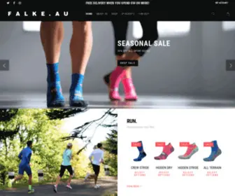 Falkeau.com.au(Falke Socks & Tights Online) Screenshot