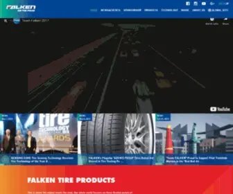 Falken.tires(FALKEN Global Website) Screenshot