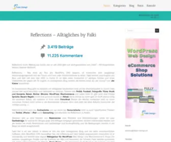 Falki-Design.ch(Reflections) Screenshot