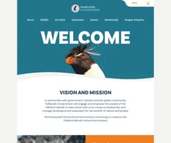 Falklandsconservation.com(Falklands Conservation) Screenshot
