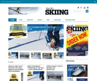 Fall-Line.co.uk(Fall-Line Skiing) Screenshot