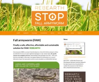 Fallarmyworm.eu(Fall Armyworm) Screenshot