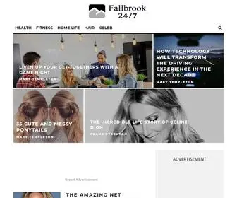 Fallbrook247.com(News For a Better Life) Screenshot