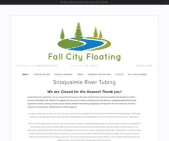 Fallcityfloating.com(Fall City Floating) Screenshot
