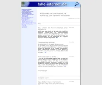 Falle-Internet.de(Aufklärung) Screenshot