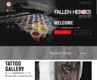 Fallenheroes.co.za(Fallen Heroes) Screenshot