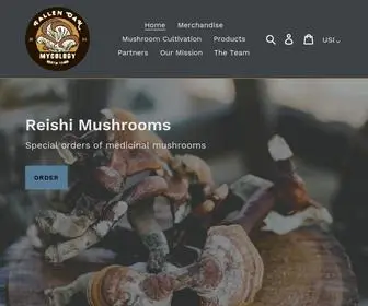 Fallenoakmycology.com(Fallenoakmycology) Screenshot