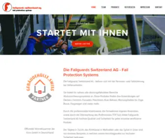 Fallguards-Switzerland.com(Fallguards Switzerland AG) Screenshot