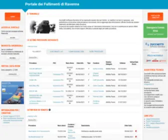 Fallimentiravenna.com(Portale dei Fallimenti di Ravenna) Screenshot