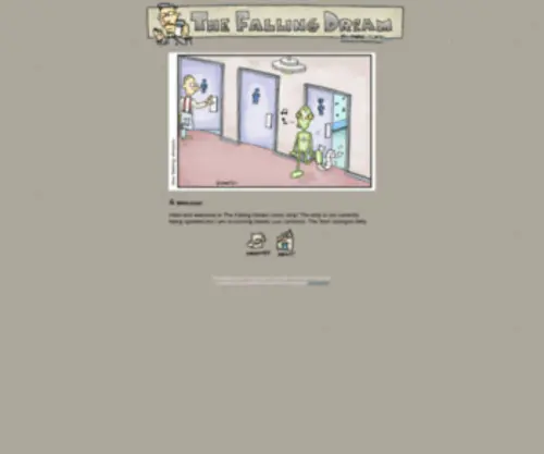 Fallingdream.com(The Falling Dream Comic Strip) Screenshot