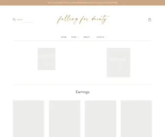 Fallingfordainty.com(Falling for dainty) Screenshot