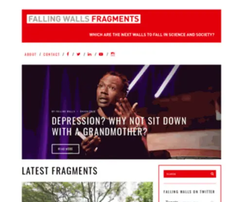 Fallingwallsfragments.com(Fallingwallsfragments) Screenshot