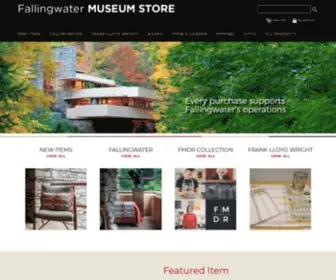 FallingwatermuseumStore.org(Fallingwater Museum Store) Screenshot