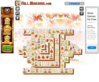 FallmahJong.com(Fall Mahjong) Screenshot