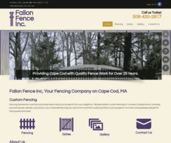 Fallonfencecc.com(Fallon Fence Inc) Screenshot