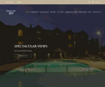 Fallsat109.com(Falls at 109) Screenshot
