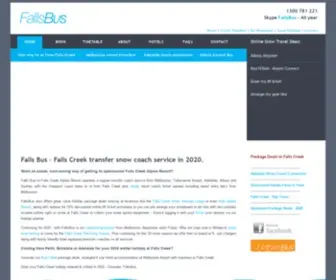 Fallsbus.com.au(Falls Bus) Screenshot