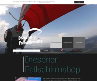 Fallschirmshop.de(Fallschirmshop Dresden) Screenshot