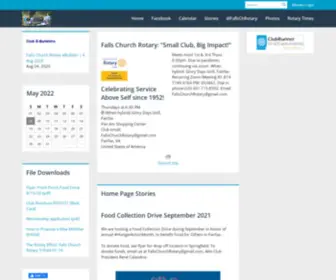 Fallschurchrotary.org(Rotary Club of Falls Church) Screenshot