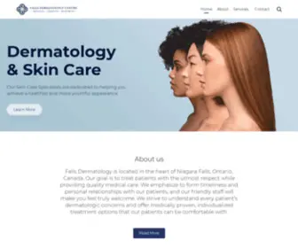 Fallsdermatology.com(Falls Dermatology Centre) Screenshot