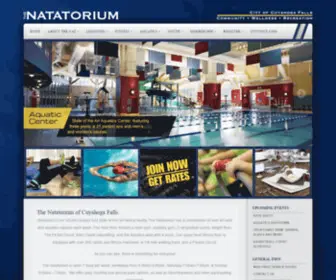 Fallsnat.com(The Natatorium) Screenshot