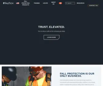 Falltech.com(Fall Protection Equipment) Screenshot